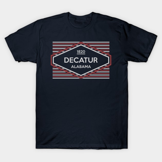 Decatur Alabama T-Shirt by RAADesigns